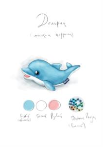 Dolphin (машинки и игрушки) Tactile Sound Rhythm Optimal Design (бесшумный)