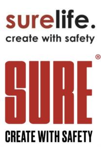 surelife. create with safety SURE CREATE WITH SAFETY