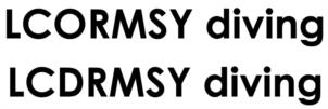 LCORMSY diving LCDRMSY diving