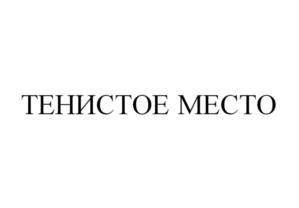ТЕНИСТОЕ МЕСТО