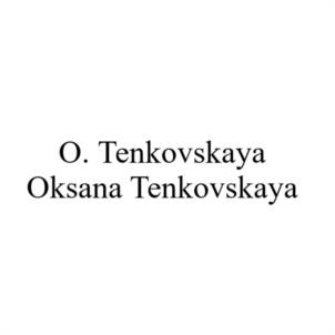 O. Tenkovskaya Oksana Tenkovskaya