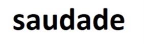 saudade