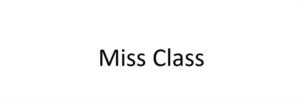 Miss Class