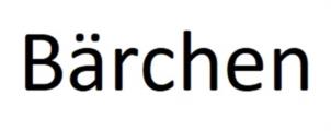Bärchen