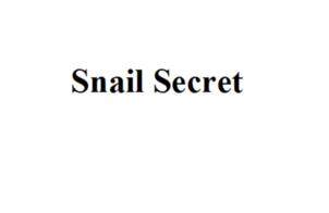 Snail Secret