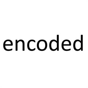 encoded