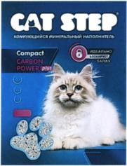 CAT STEP КОММУЮРУЩИЙСЯ МИНЕРАЛЬНЫЙ НАПОЛНИТЕЛЬ Compact CARBON POWER plus 6 ИЗБРАВНО ОТ ЗАПАХОВ НА 7 ДНЕЙ