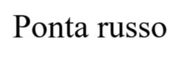 Ponta russo