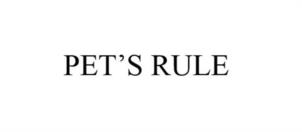 PET'S RULE