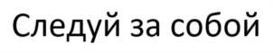 Следуй за собой