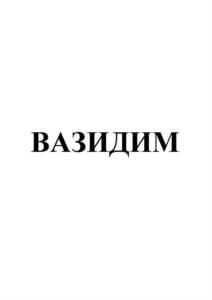 ВАЗИДИМ
