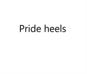 Pride heels