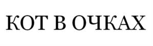 КОТ В ОЧКАХ