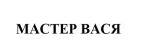 МАСТЕР ВАСЯ