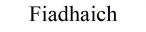 Fiadhaich