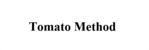 Tomato Method