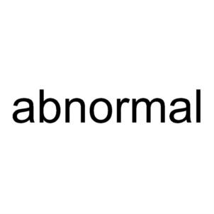 abnormal