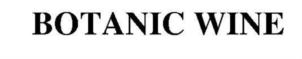 BOTANIC WINE