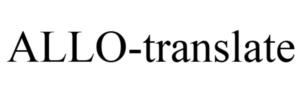 ALLO-translate