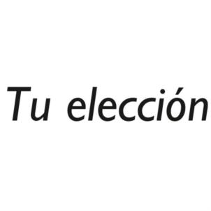Tu elección