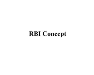 RBI Concept