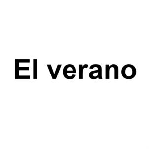 El verano