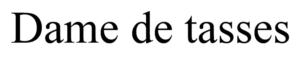 Dame de tasses