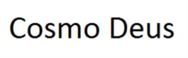 Cosmo Deus