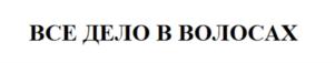 ВСЕ ДЕЛО В ВОЛОСАХ