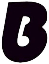 B