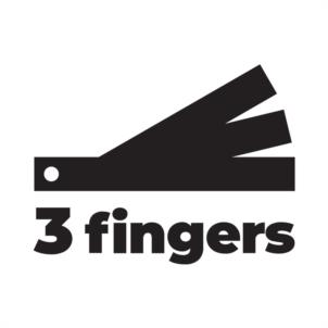 3 fingers