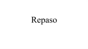 Repaso