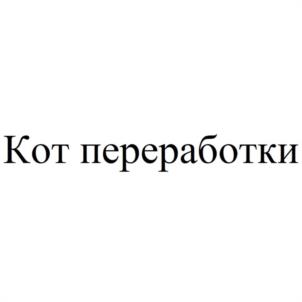 Кот переработки