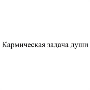 Кармическая задача души