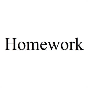 Homework